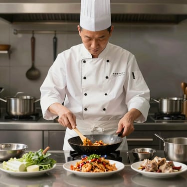 A group of hospitality workers engaged in training.