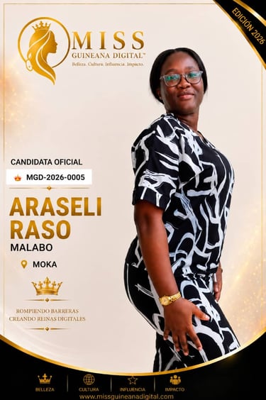 Página oficial de Araceli Raso Malabo logo