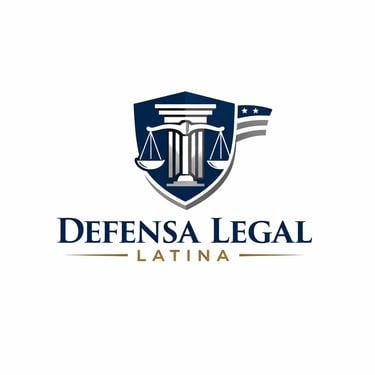 DEFENSA LEGAL LATINA logo