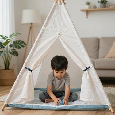 boy wearing green sweater playing with motorcycle toy