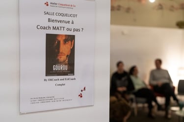 Affiche du film Gourou à l'atelier Coquelicot