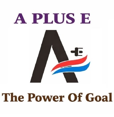 A plus E logo
