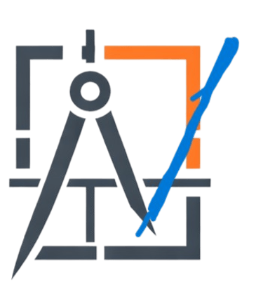 Estudio nítido de arquitectura logo