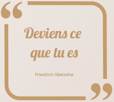 Kallisté image : Deviens ce que tu es