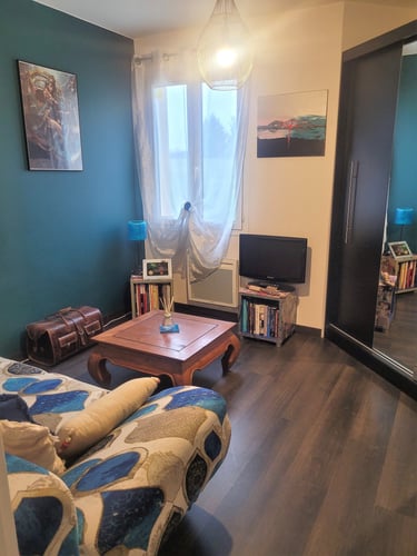 espace multi-fonctions bleu canard