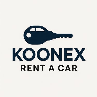 KOONEX RENT A CAR logo