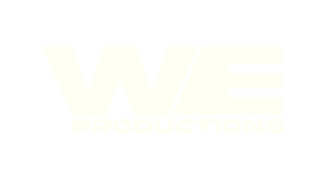 WE PRODUCTIONS logo