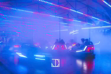 photo couleur auto-tamponneuse artistique effet flou 