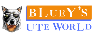 BLUEY'S UTE WORLD logo