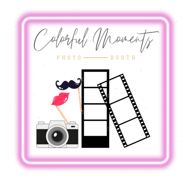 Colorful Moments Photobooth logo