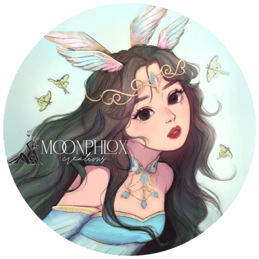 Moonphlox Cosmic Realm logo