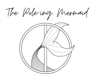 The Pole-ing Mermaid logo