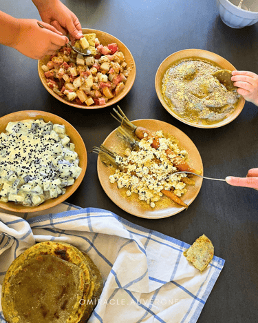 Mezzés Libanais Ô Miracle Traiteur végétal végétarien Végan