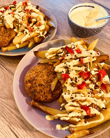 steak végétal frites mayo Ô Miracle Traiteur végétal végétarien Végan