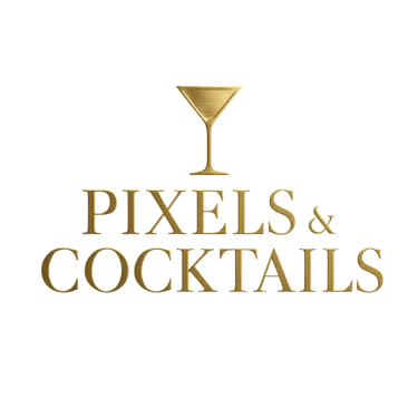 Pixels & Cocktails logo
