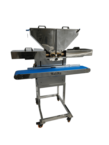 dosadora one shot MAQCENZE equipamento para produção de bombom e trufa