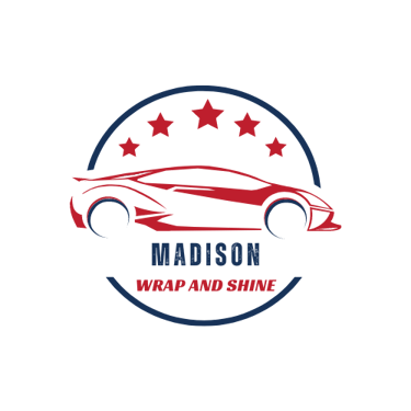 madison wrap n shine | come get your car washed in madison! logo