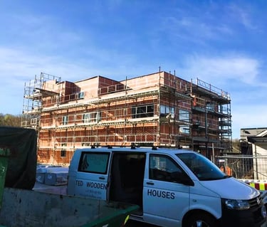 Timber frame building