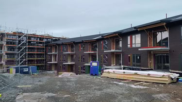 Timber frame house prefab