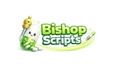 Bishop Scripts logo