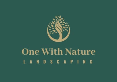 One With Nature Landscaping logo