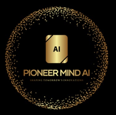 Pioneer Mind AI "Shaping Tomorrow's Innovations" logo