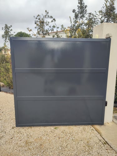 peinture à l'huile pour portail