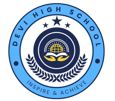 Devi High School logo