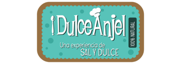 dulceanjel, pasteleria artesanal, creativa y divertida logo