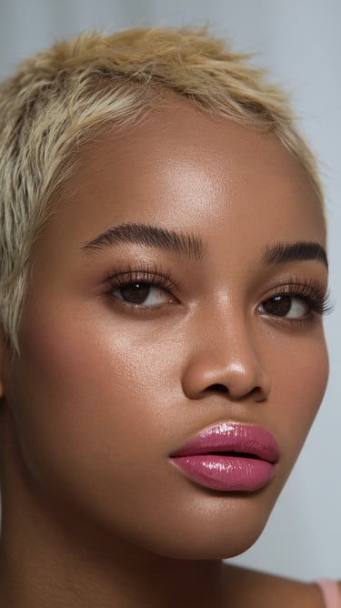 henrickphoto.fr Portrait professionnel d'une modèle noire pour book de mannequinat beauté
