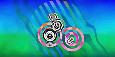 Abstract artwork by Philip Preston.