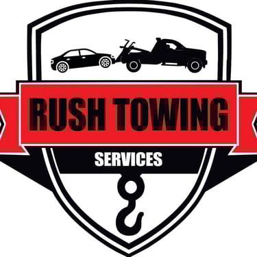 RUSH TOWING SERVICES logo