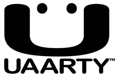 UAARTY - DESIGNER WALL CLOCKS - TIDE - MOON - DAY CLOCKS logo