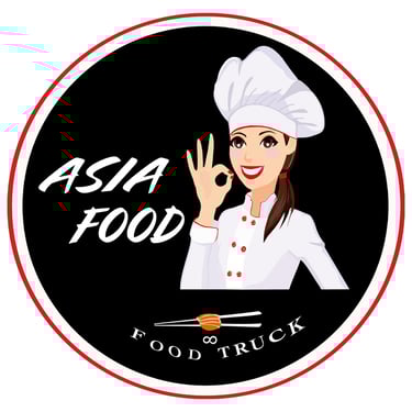 Food truck asiatiques logo