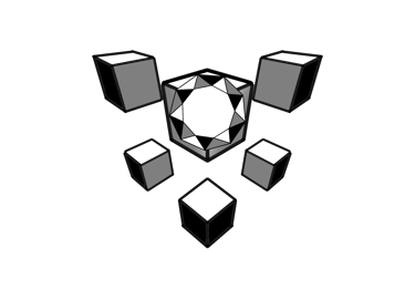 EVD construction group logo