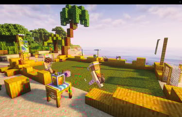 Football game in Let's Do Beachparty