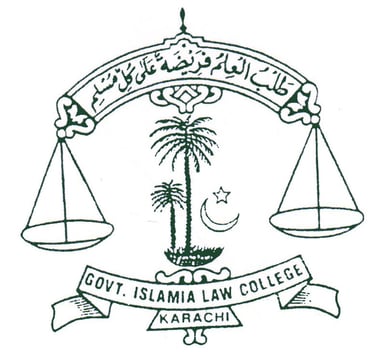 Islamia Law College Karachi logo