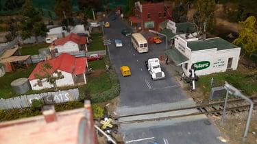 The main road of Widgeree township