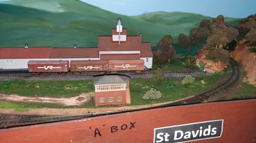 A factory at St Davids halt