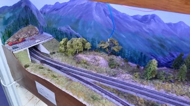The mainline heads into Parker.
