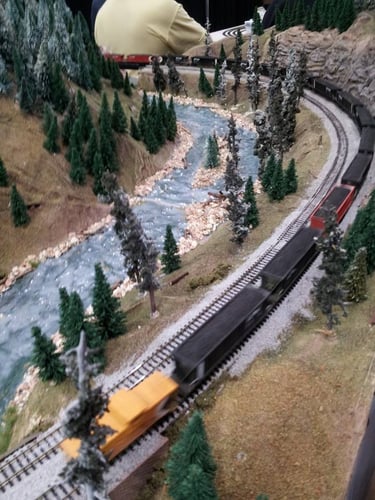 A CP coal train runs through Moose Jaw Gully