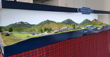 Overall photo of the layout