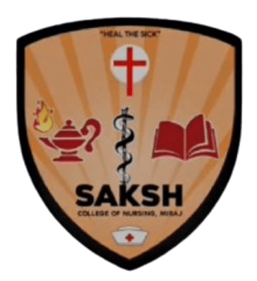 Saksh College of nursing logo