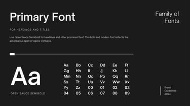 Alpine Ventures Primary Font