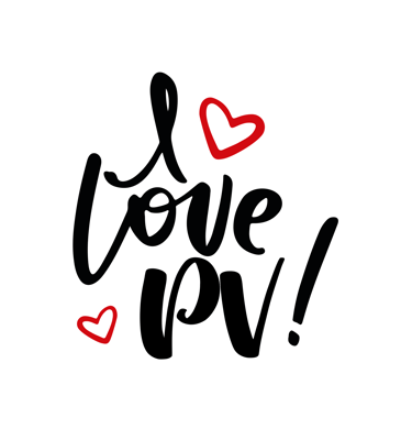 I love PV logo