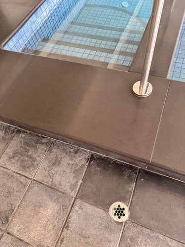 floor sealer pealed off
