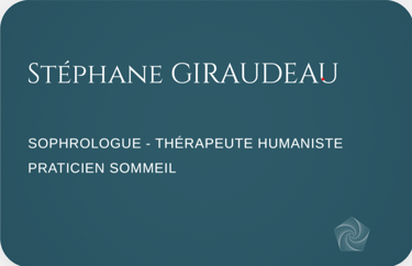 Stéphane Giraudeau - Sophrologue Praticien Sommeil à Vannes logo