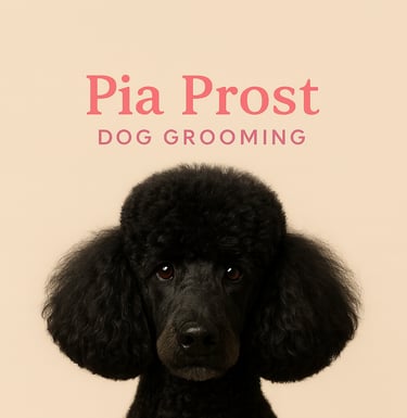 Pia Prost Doggrooming logo