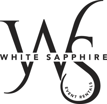 White Sapphire Event Rentals logo