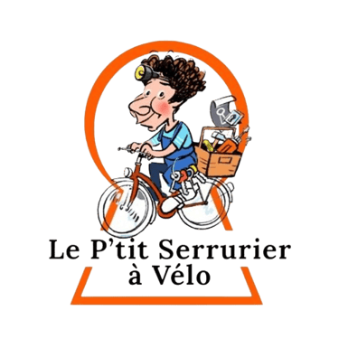 Le P'tit Serrurier à vélo logo